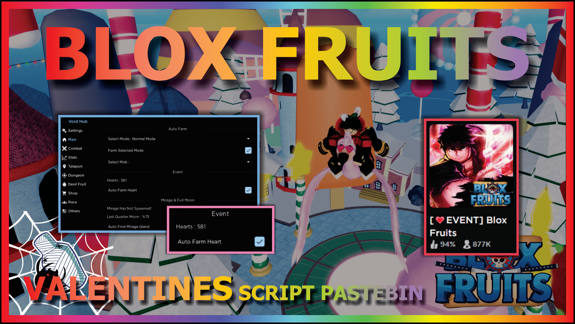 NEW* VALENTINES CODES Blox Fruits IN 2023 FEBRUARY! ROBLOX Blox