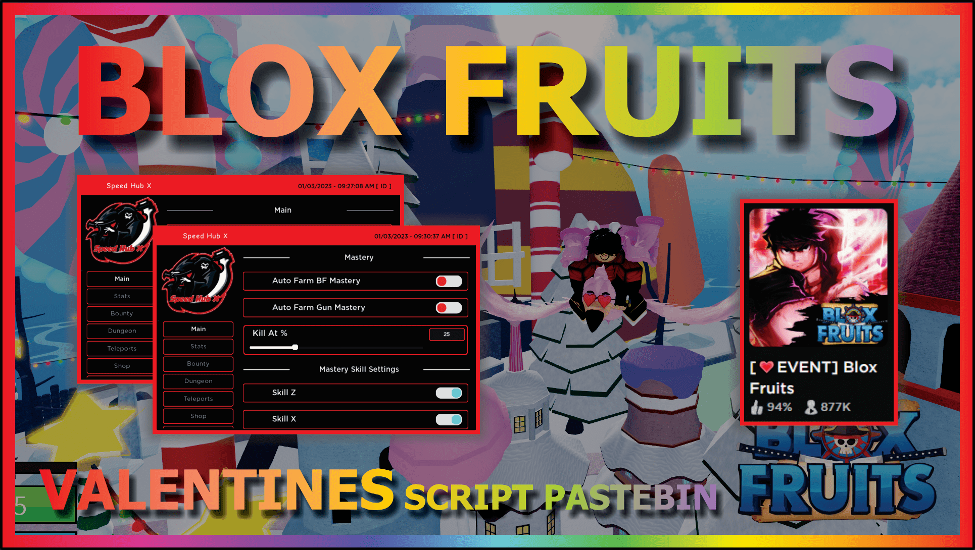 Speed Hub X Blox Fruits Script