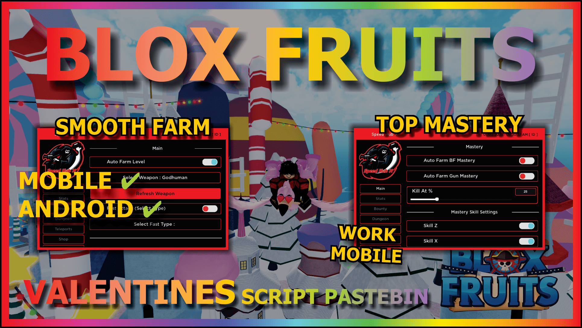 Blox Fruit Script Hydrogen Fluxus, Auto Farm BF Mastery