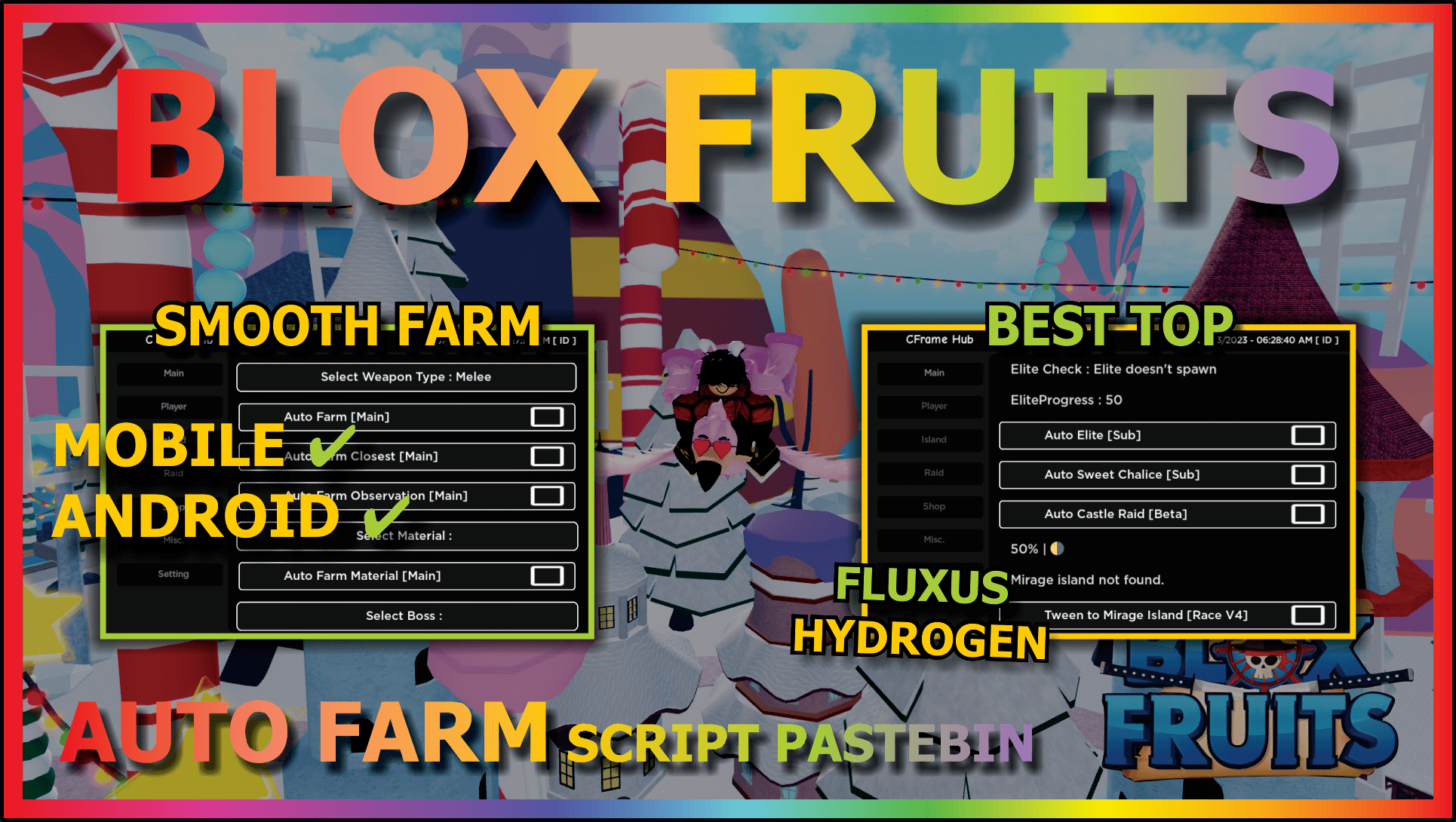 NEW Blox Fruits Script  Fruit Sniper, Auto Raid & MORE!
