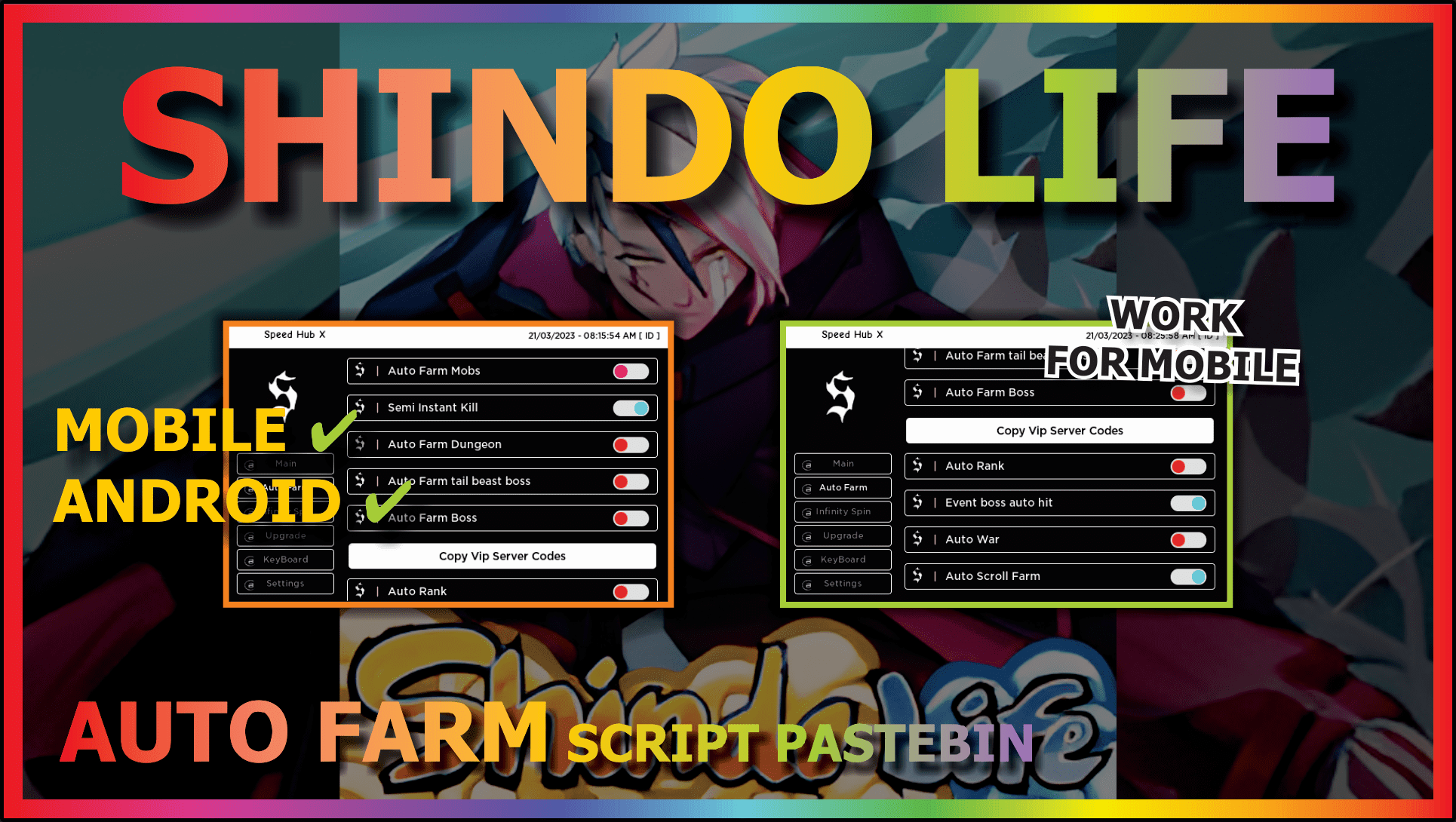 Arceus x (Shindo Life 2)auto farm script in mobile 