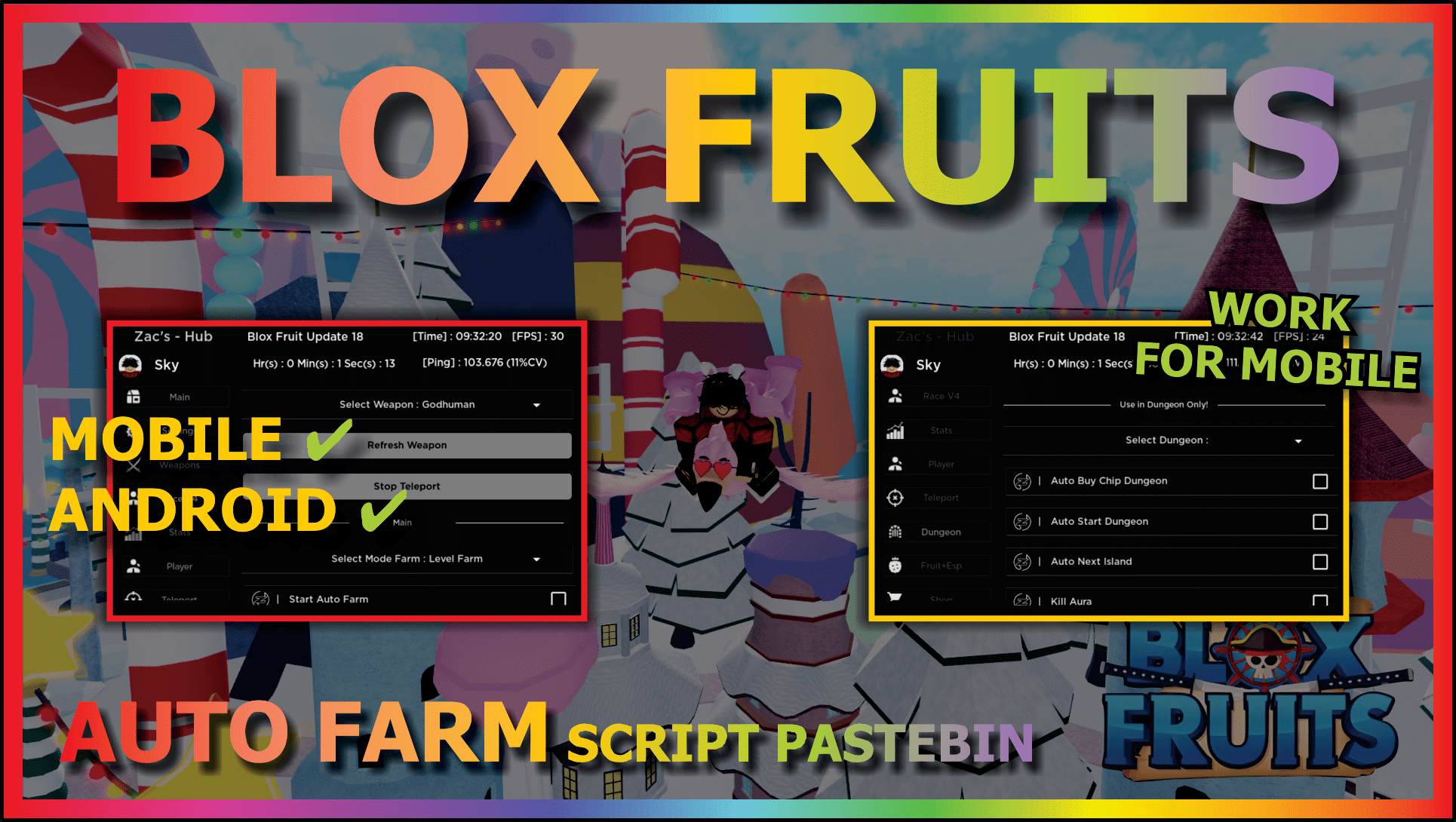 Atualização do Executor Fluxus e Script para Blox Fruits no