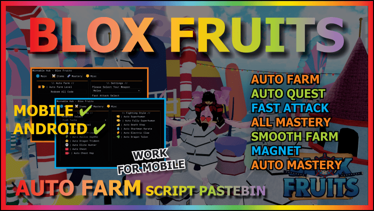 Winnable Hub Blox Fruits Script Download 100% Free