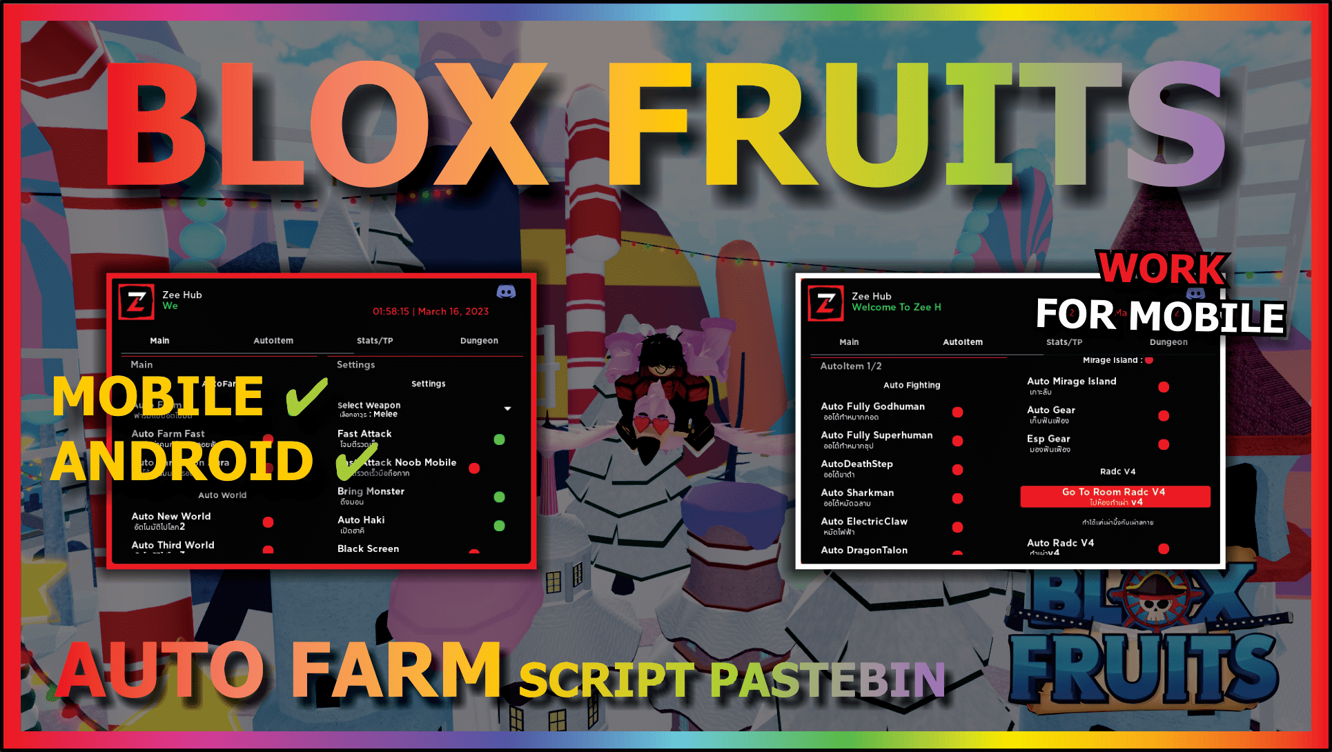 Arceus X Hydrogen Fluxus Bloxfruit Script, Race V4