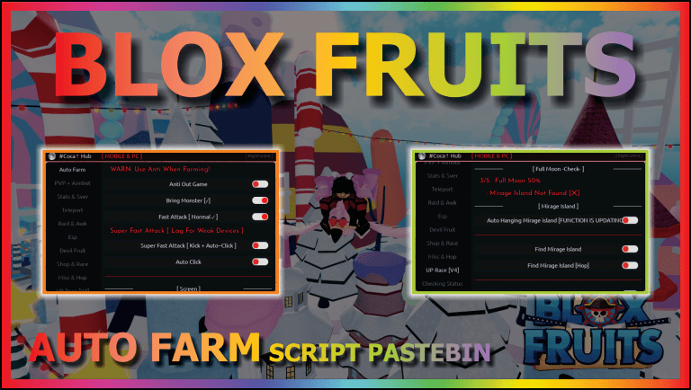 Hung Hub Blox Fruits Script Download 100% Free