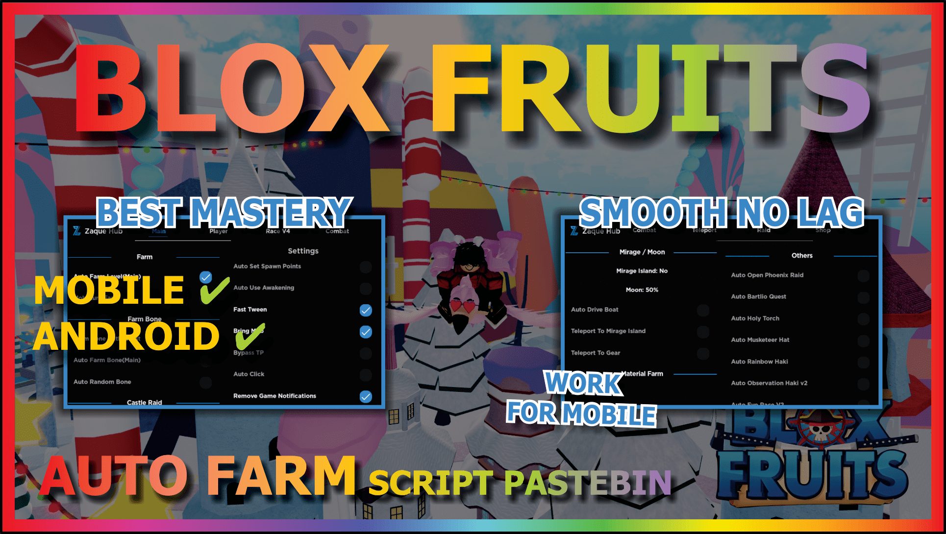 BLOX FRUITS Script Pastebin 2023 UPDATE 19 AUTO FARM, SMOOTH, DF MASTERY