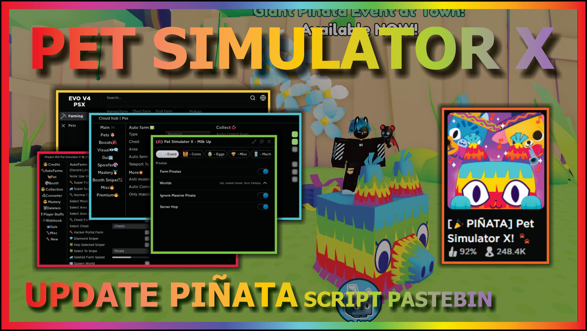 Script pet sim 99. Пиньята РОБЛОКС. Pet Simulator 99. Spirit BLOX Fruits. Blizzard BLOX Fruits.