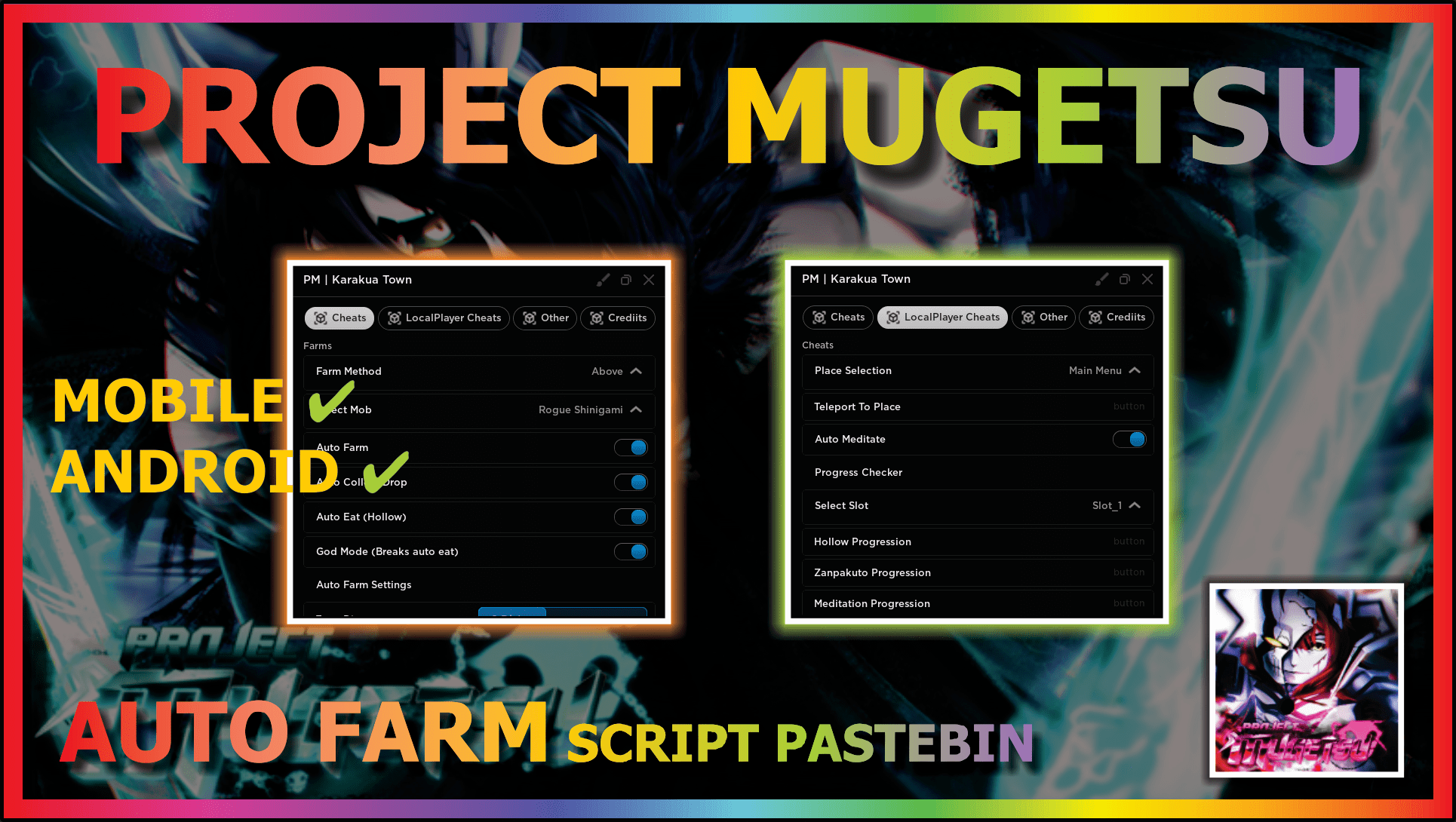 How to afk farm project mugetsu｜TikTok Search