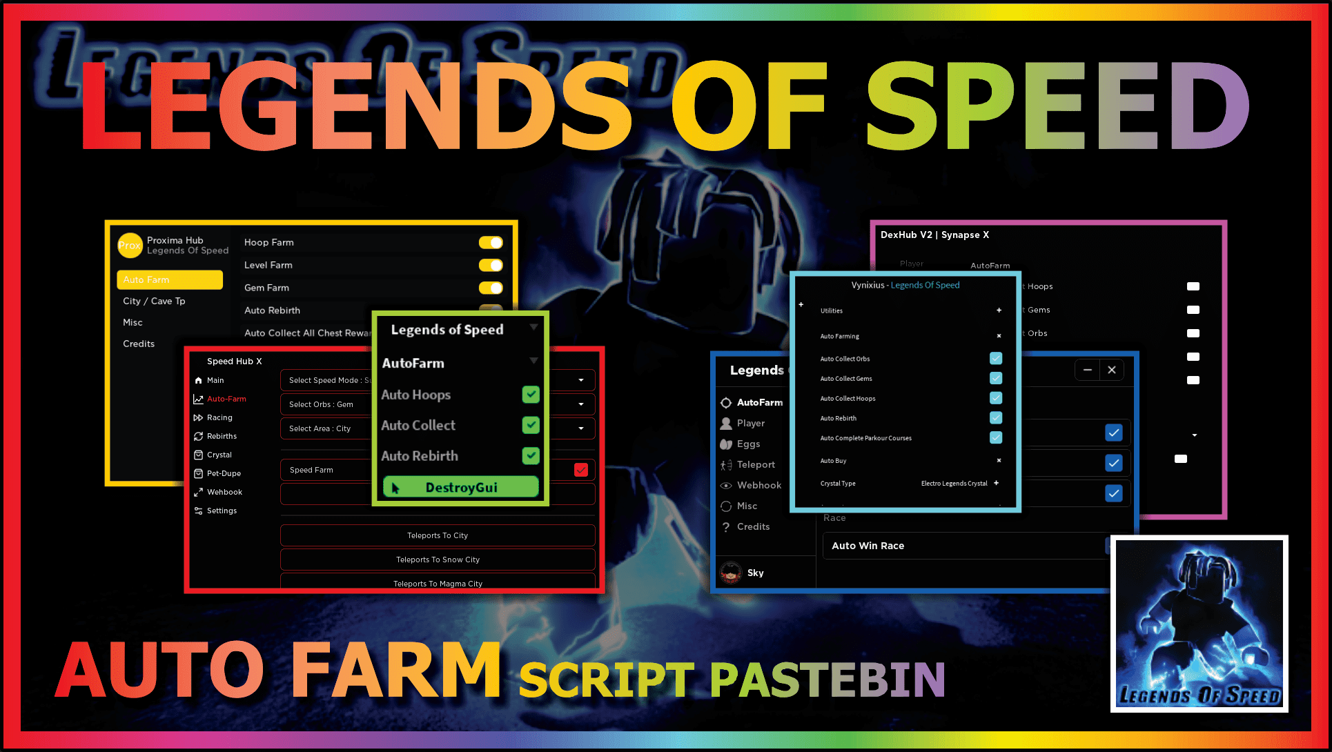 LEGENDS OF SPEED (SIMPLE)⚡ – ScriptPastebin