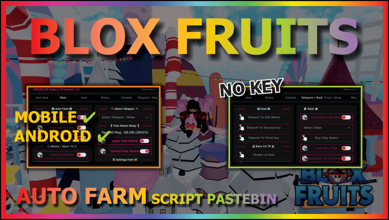 Blox Fruits Mobile Script Uranium Hub