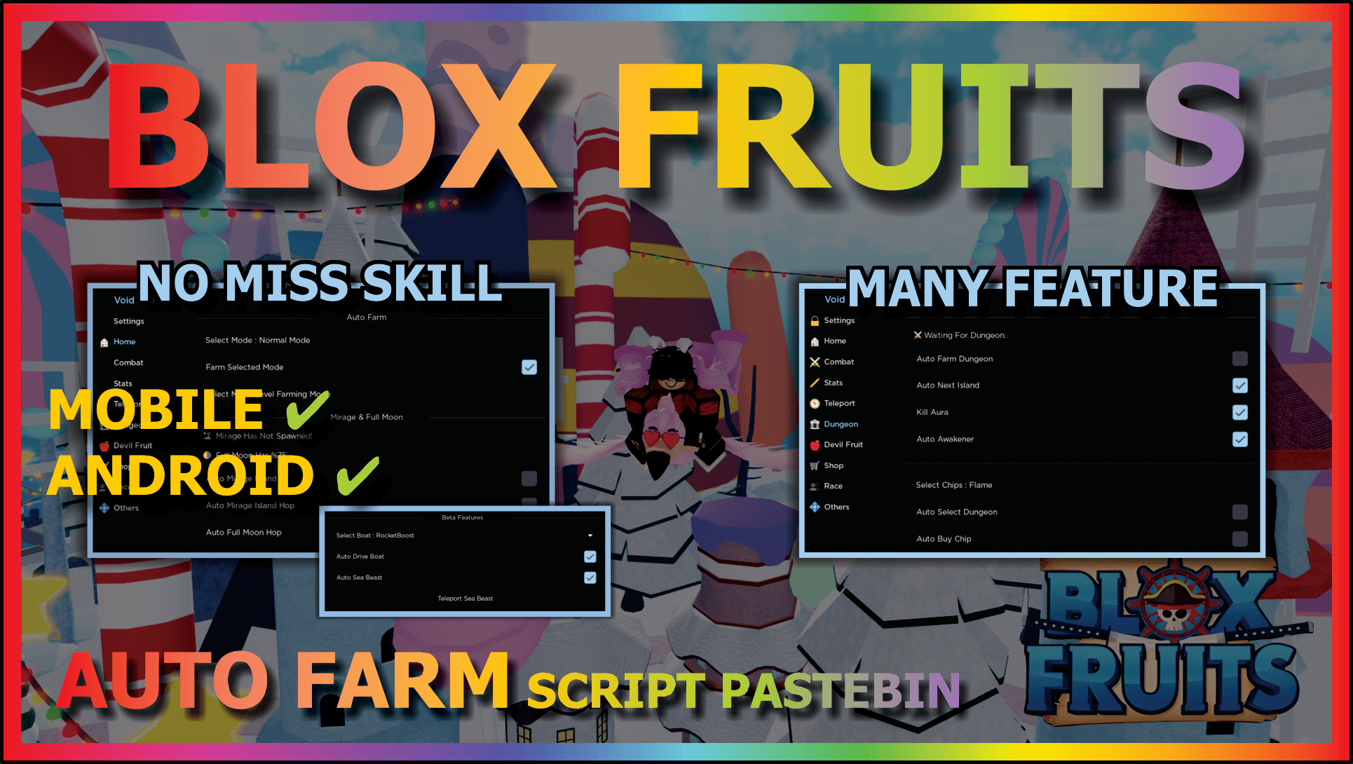 BLOX FRUITS (ANTI RESET LEVEL) – ScriptPastebin