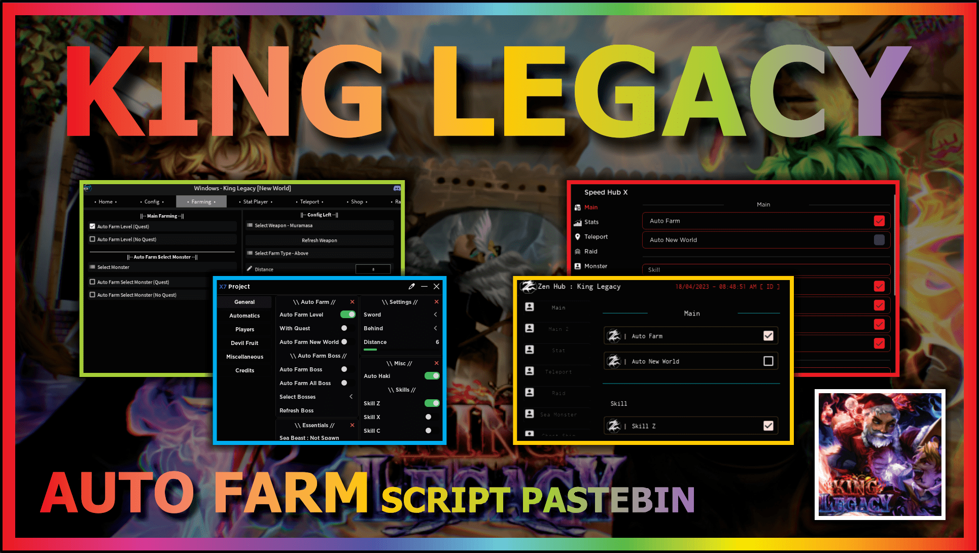 KING LEGACY (SPEED) – ScriptPastebin