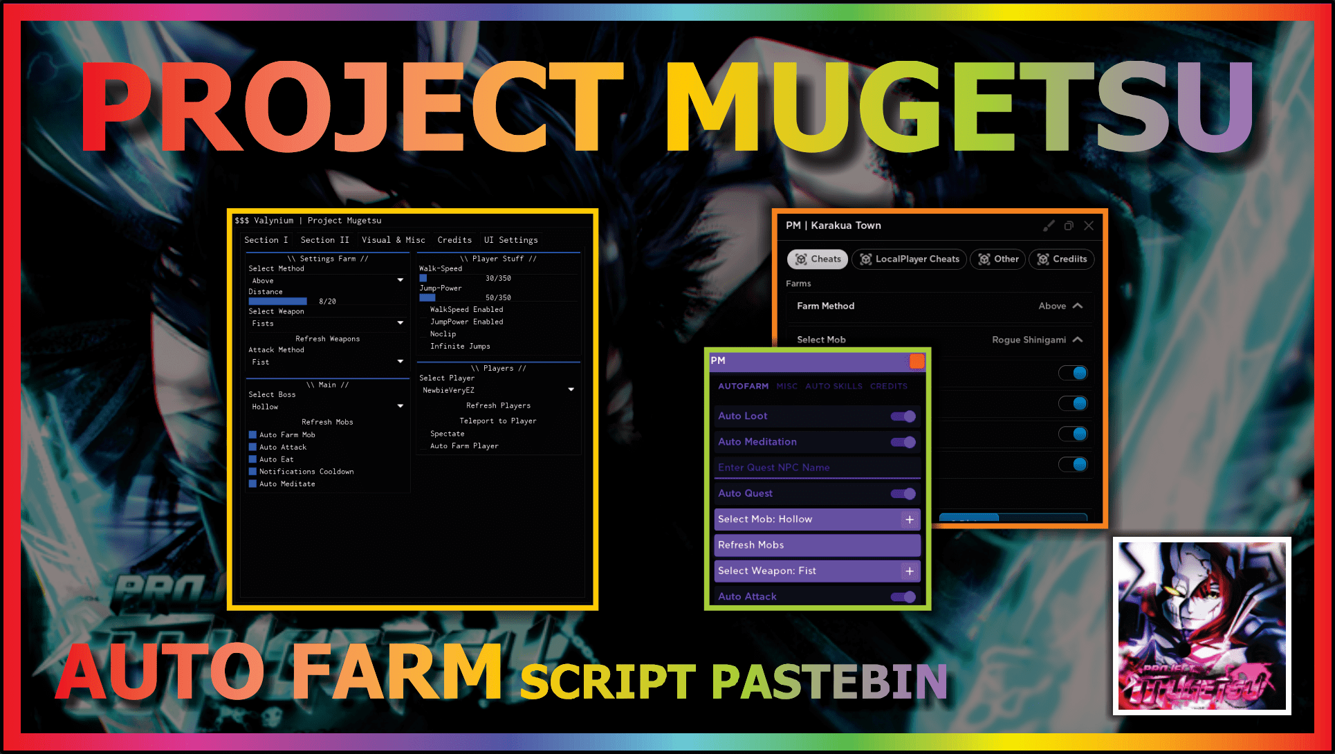 UPDATED* Project Mugetsu Script [2023] Very OP in 2023