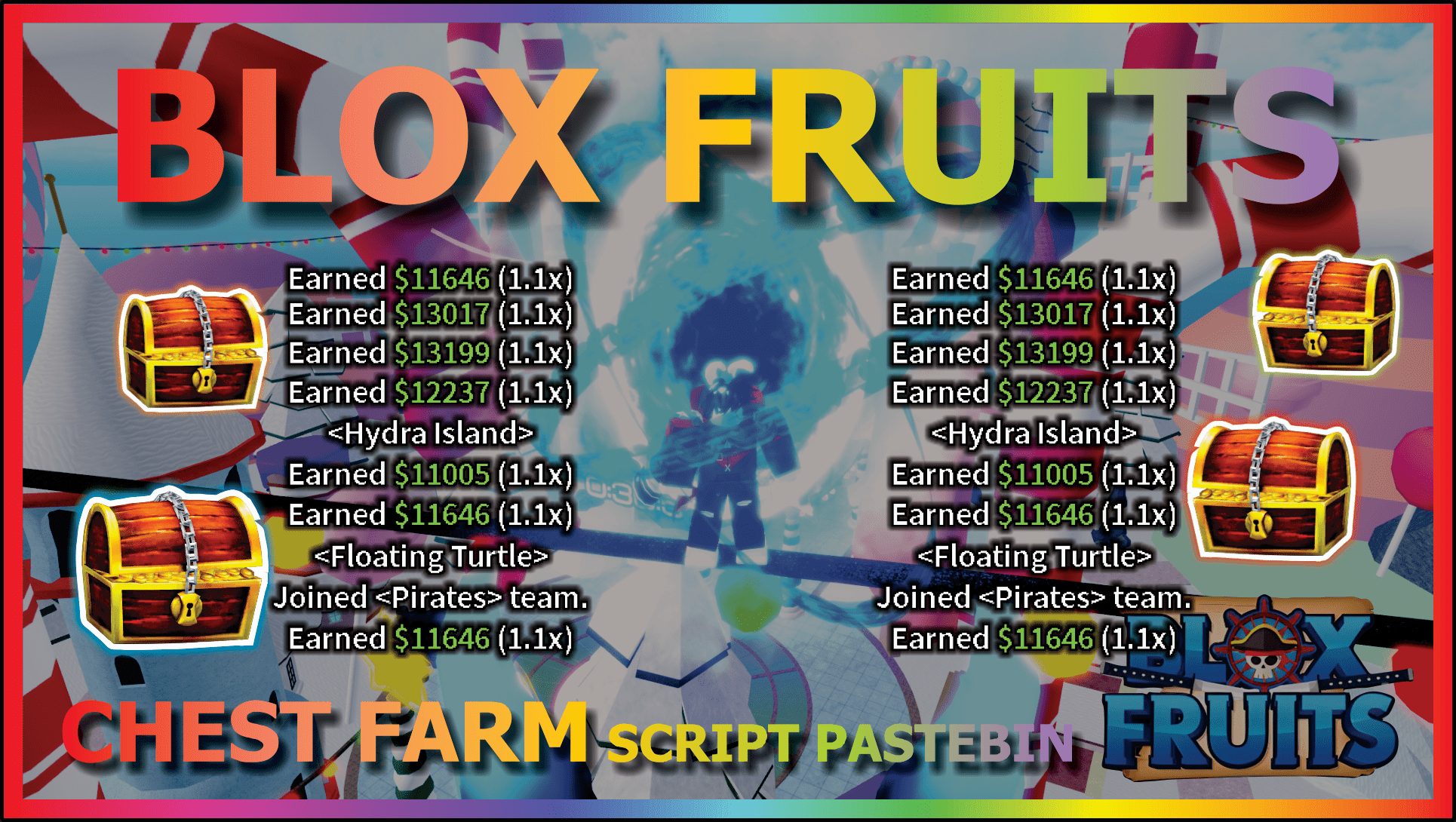 Auto Farm Chest Blox Fruits Script