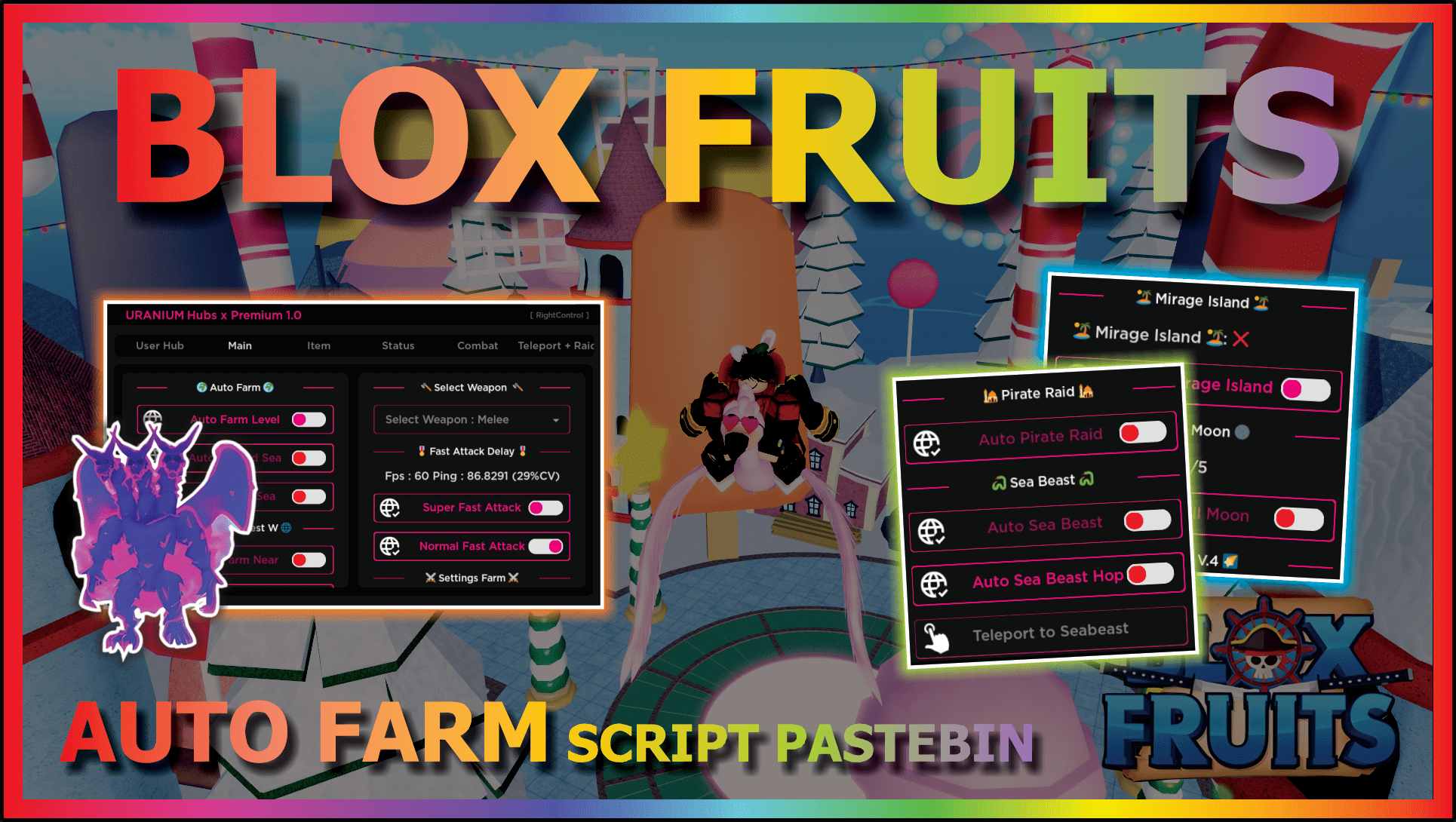 URANIUM HUB Blox Fruits Mobile Script