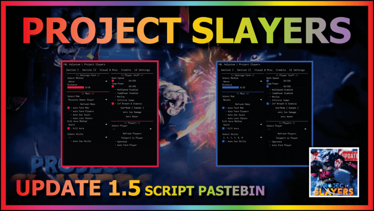 PROJECT SLAYERS (VALYNIUM)🎆🥶