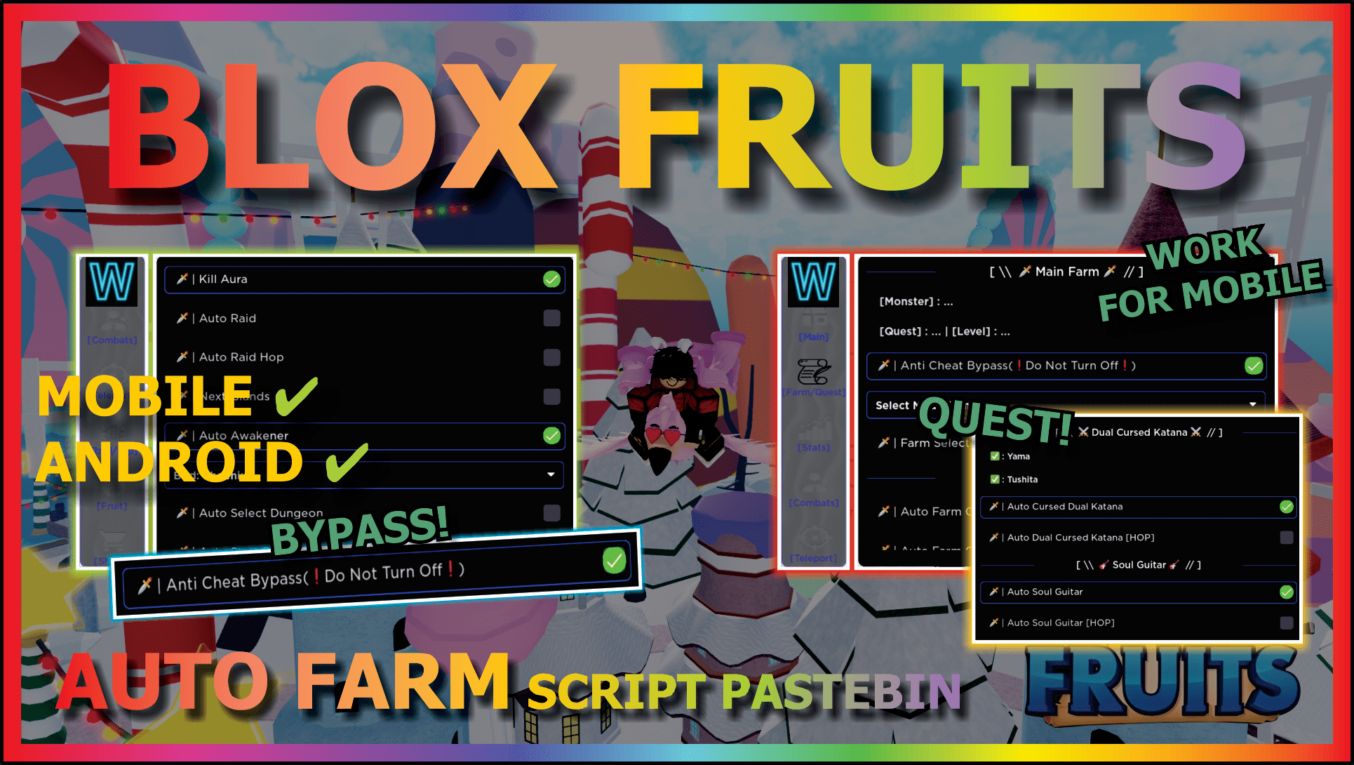 x2Switch Hub Blox Fruits Mobile Script