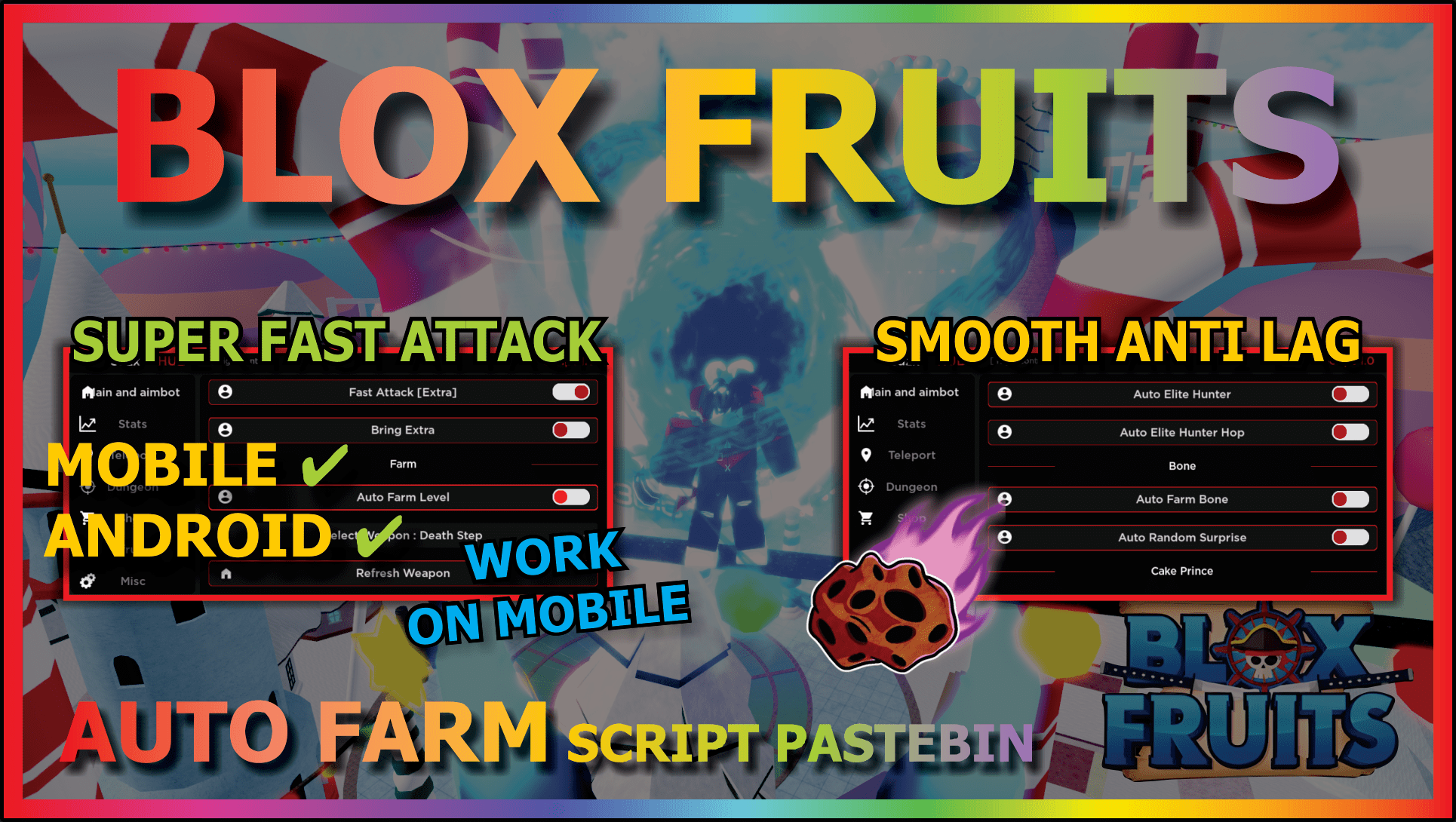 BLOX FRUITS Script Mobile UPDATE 19 AUTO FARM, FAST ATTACK, SMOOTH, MAGNET