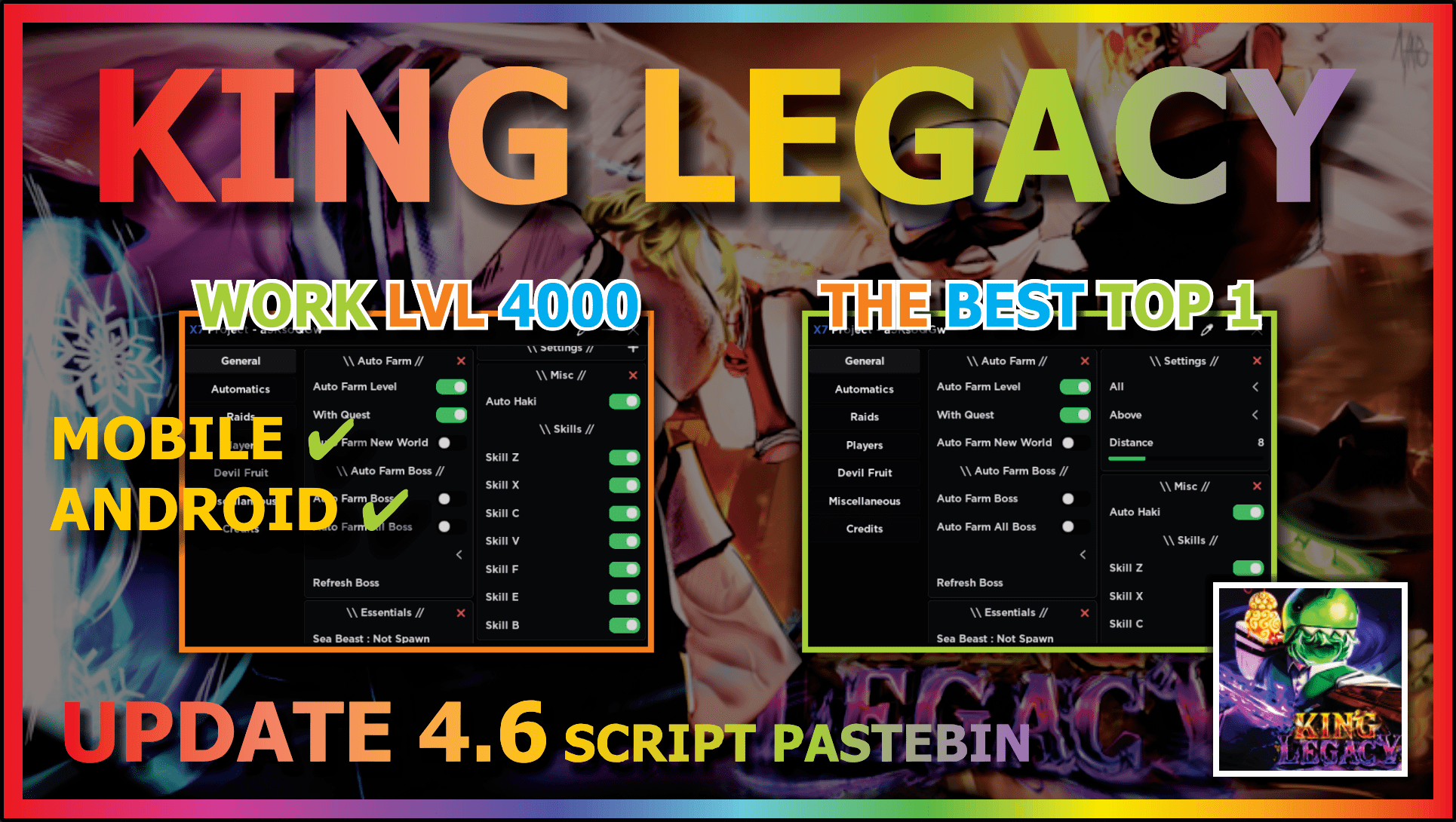 KING LEGACY (X7) – ScriptPastebin