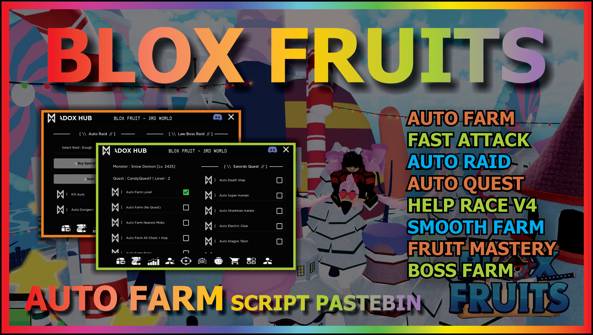 ROBLOX SCRIPT para BLOX FRUITS MOBILE, AutoFarm, Auto Raid