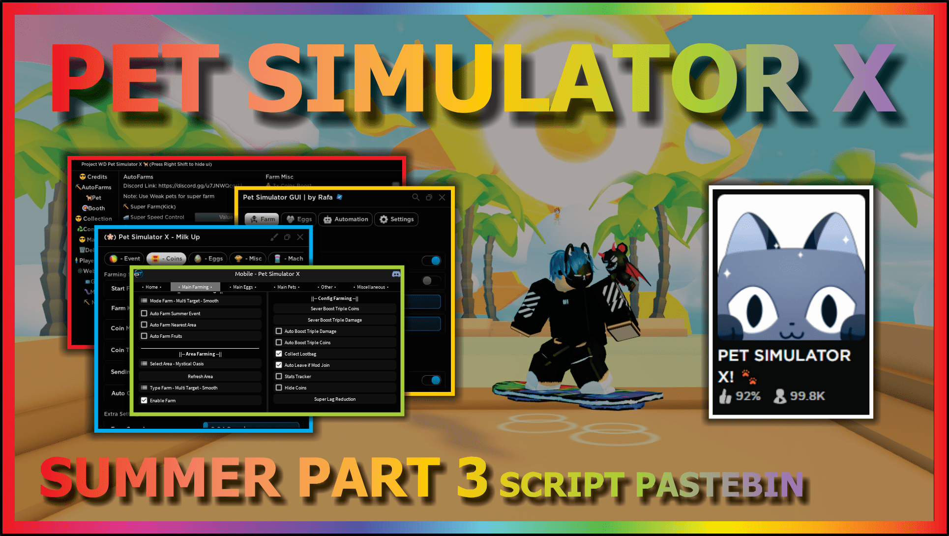 Pet Simulator X [PETS DUPE, NEW AUTO-FARM MORE!] 2021 Scripts