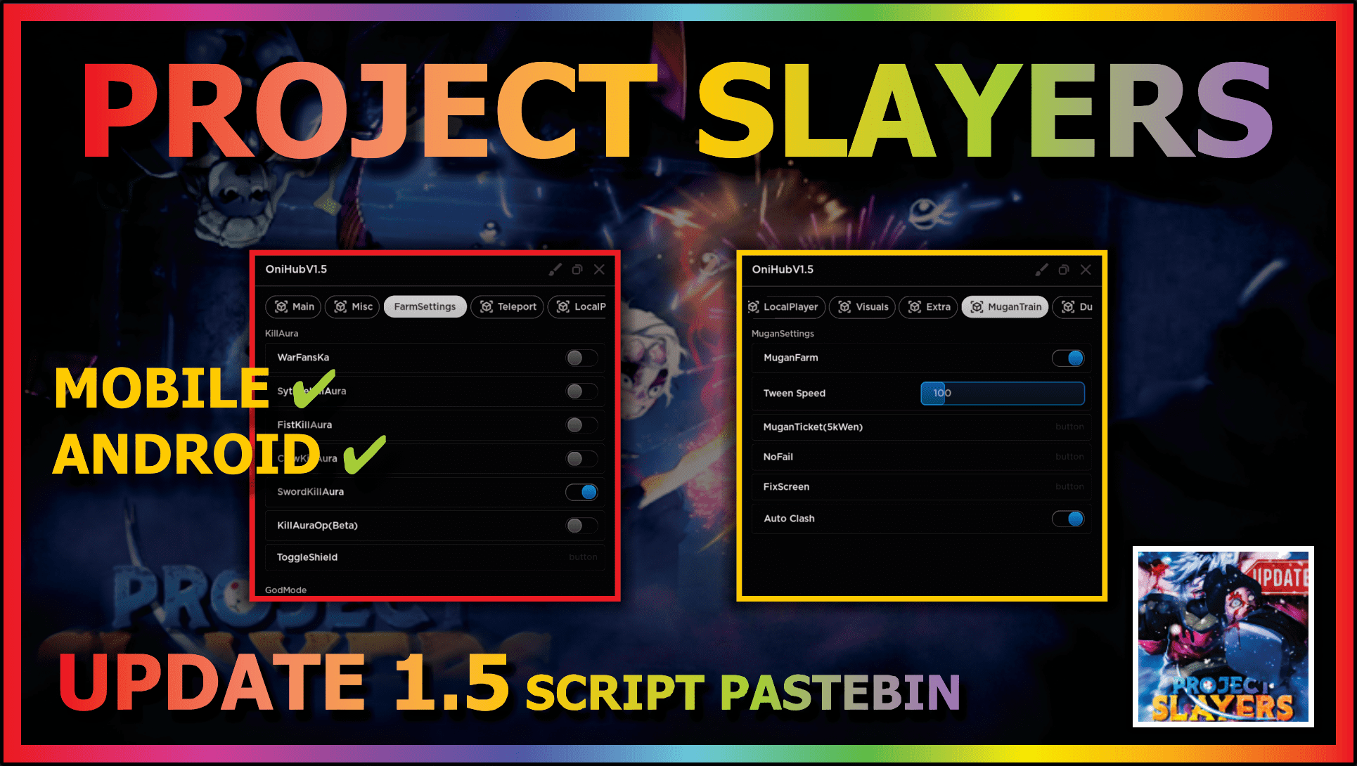 PROJECT SLAYERS (INF SPIN) – ScriptPastebin