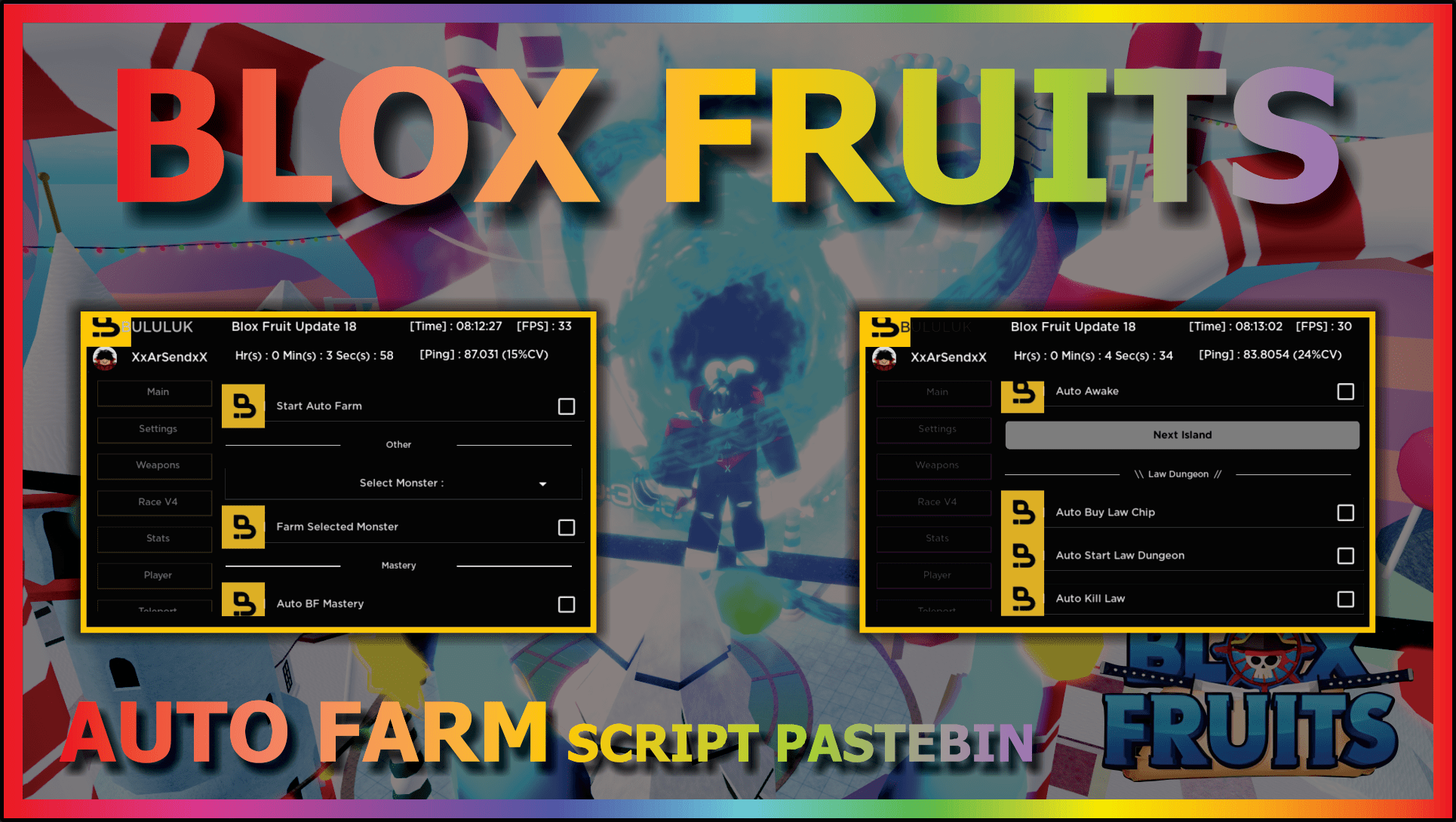 BLOX FRUITS Script Mobile UPDATE 19 AUTO FARM, FARM BOSS