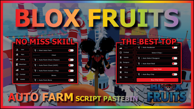 BLOX FRUITS robloxscripts 2023 UPDATE 20 AUTO FARM, SMOOTH