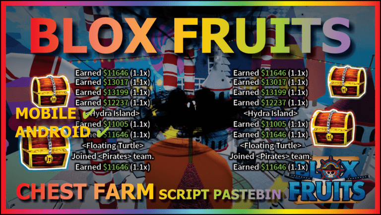 Blox Fruits Script: Auto Raid, Mastery Farm and More (2023) - Gaming Pirate