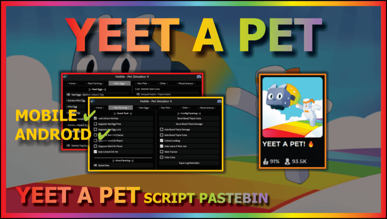 Mobile Scripts Pet Simulator X Scripts - Blox Fruit Script