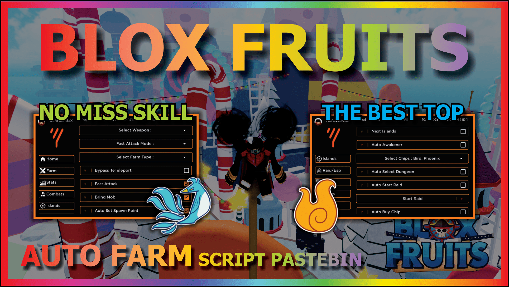 BLOX FRUITS Script Pastebin 2023 AUTO FARM FRUIT, HOP SERVER, FRUIT  FINDER