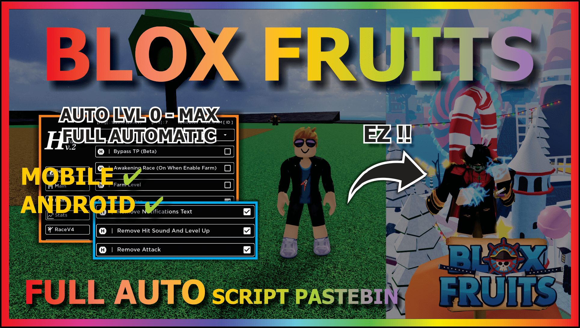 Vendo Conta Blox Fruits Level Máx 2450 - Roblox - DFG