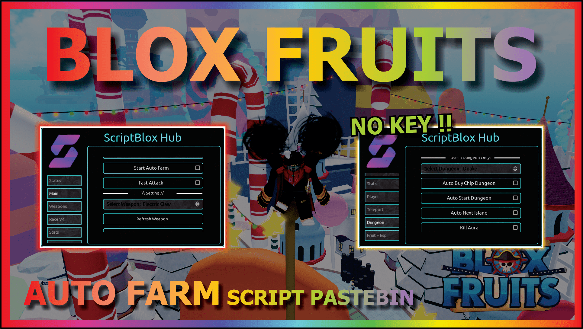 Blox Fruits [Kill Aura/Auto Farm/Auto Raid] Scripts