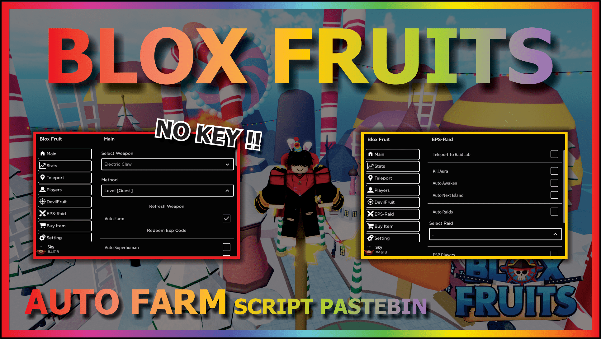 🍈 Blox Fruits Script OP (PC) – Juninho Scripts