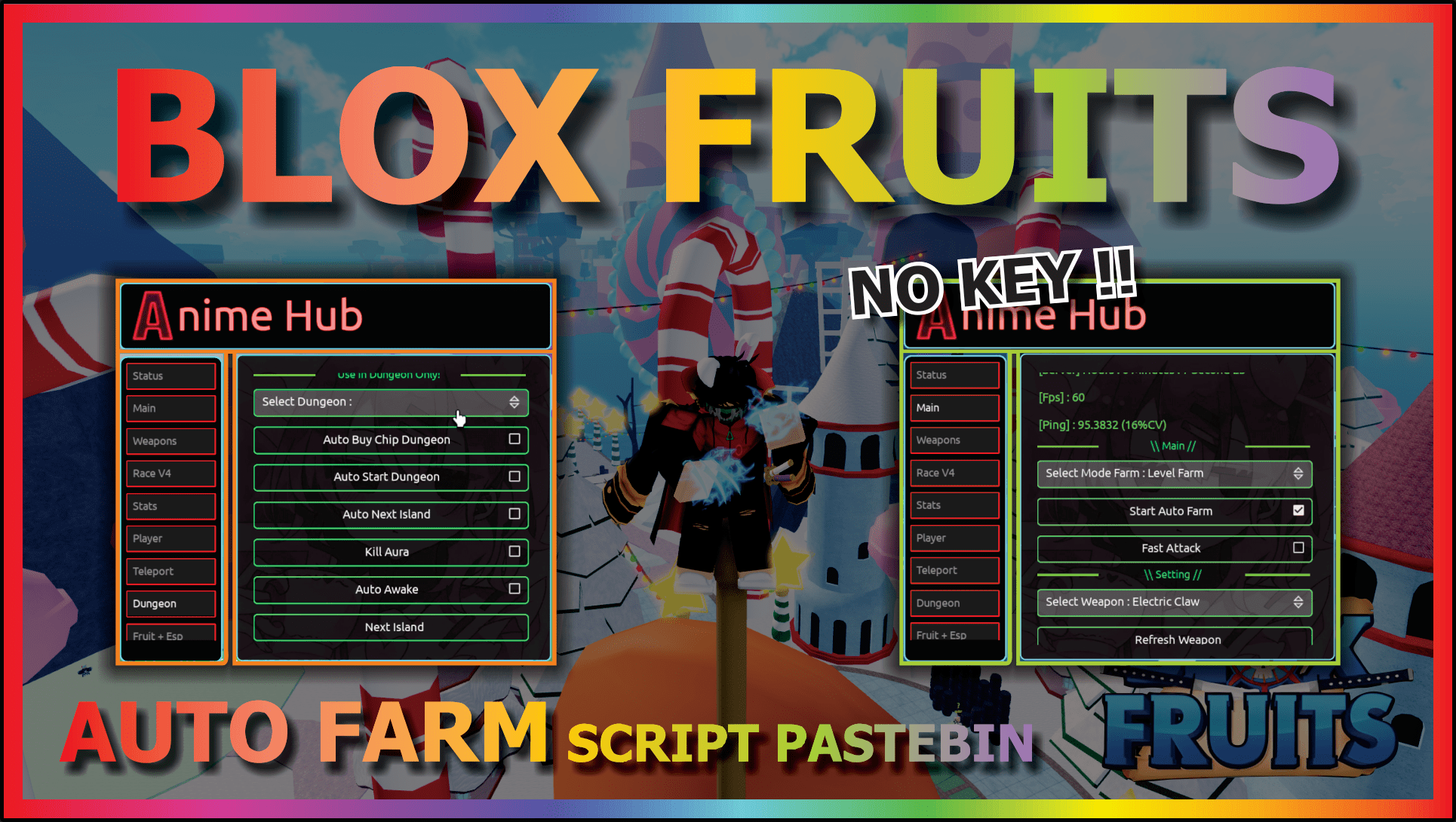 Best Raito Hub Script Blox Fruit - Auto Race V4 (2023)