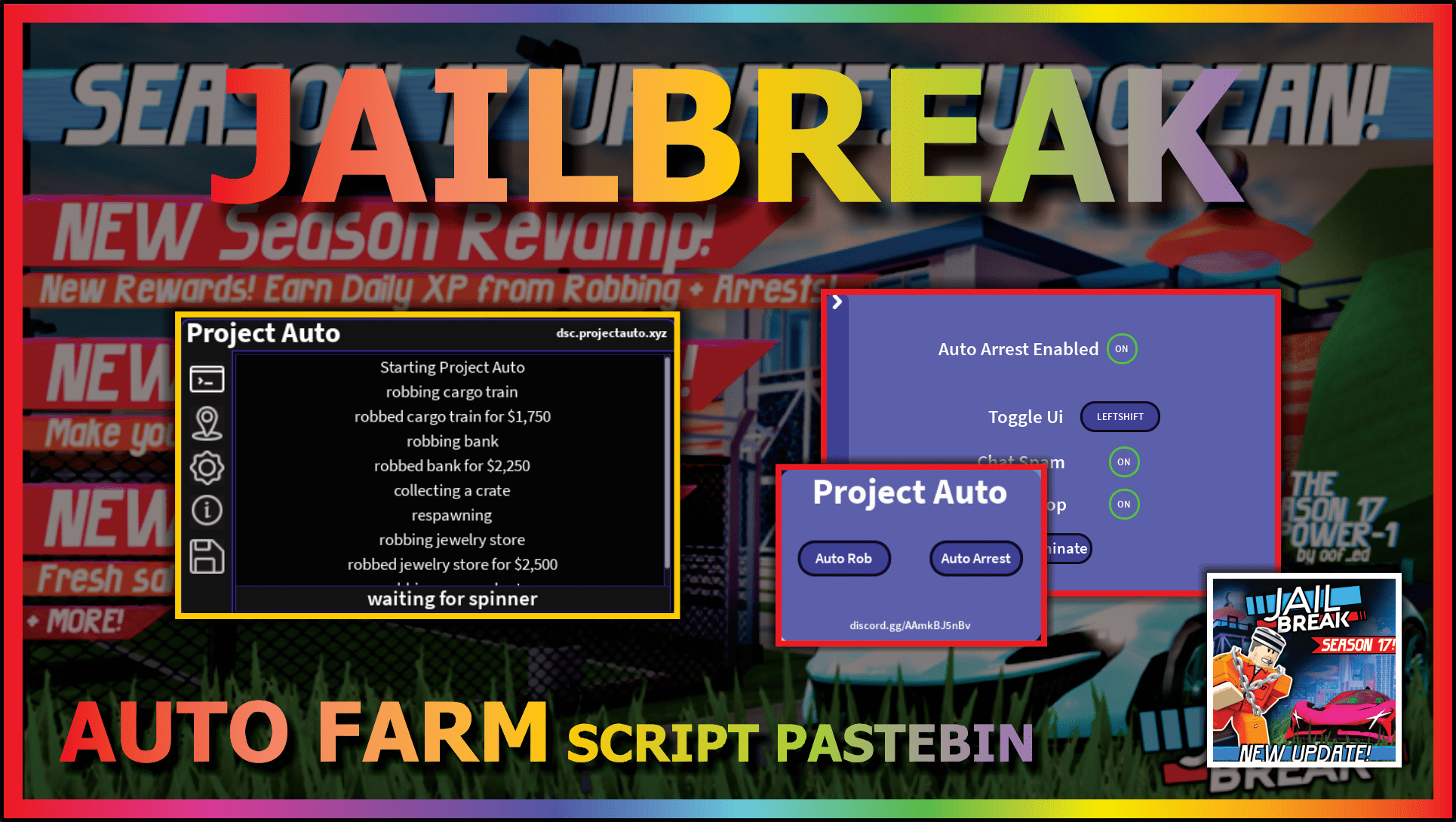 ROBLOX Jailbreak Script - Pastebin Full Auto Farm 2023