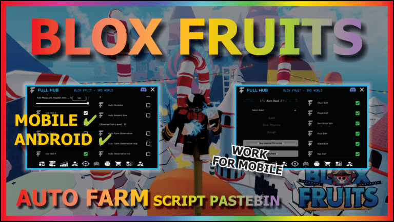 MTriet Hub Blox Fruits Mobile Script Download 100% Free