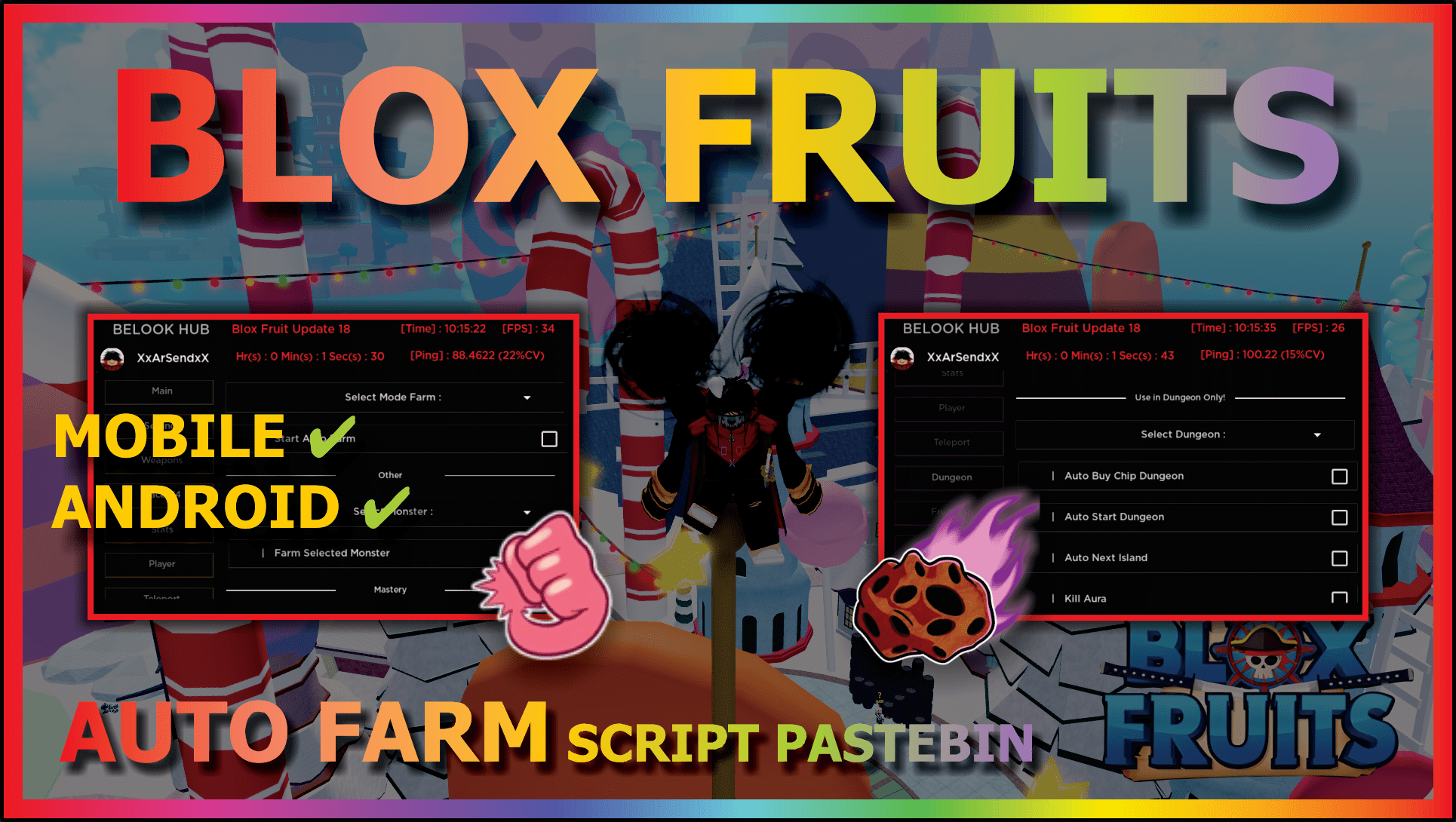 TNG Hub V4 Blox Fruits Script - Arceus X