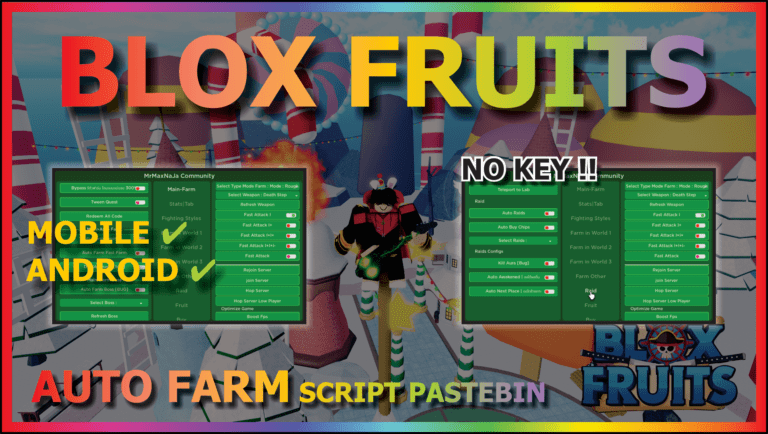 Raito Hub Blox Fruits Mobile Script Download 100% Free