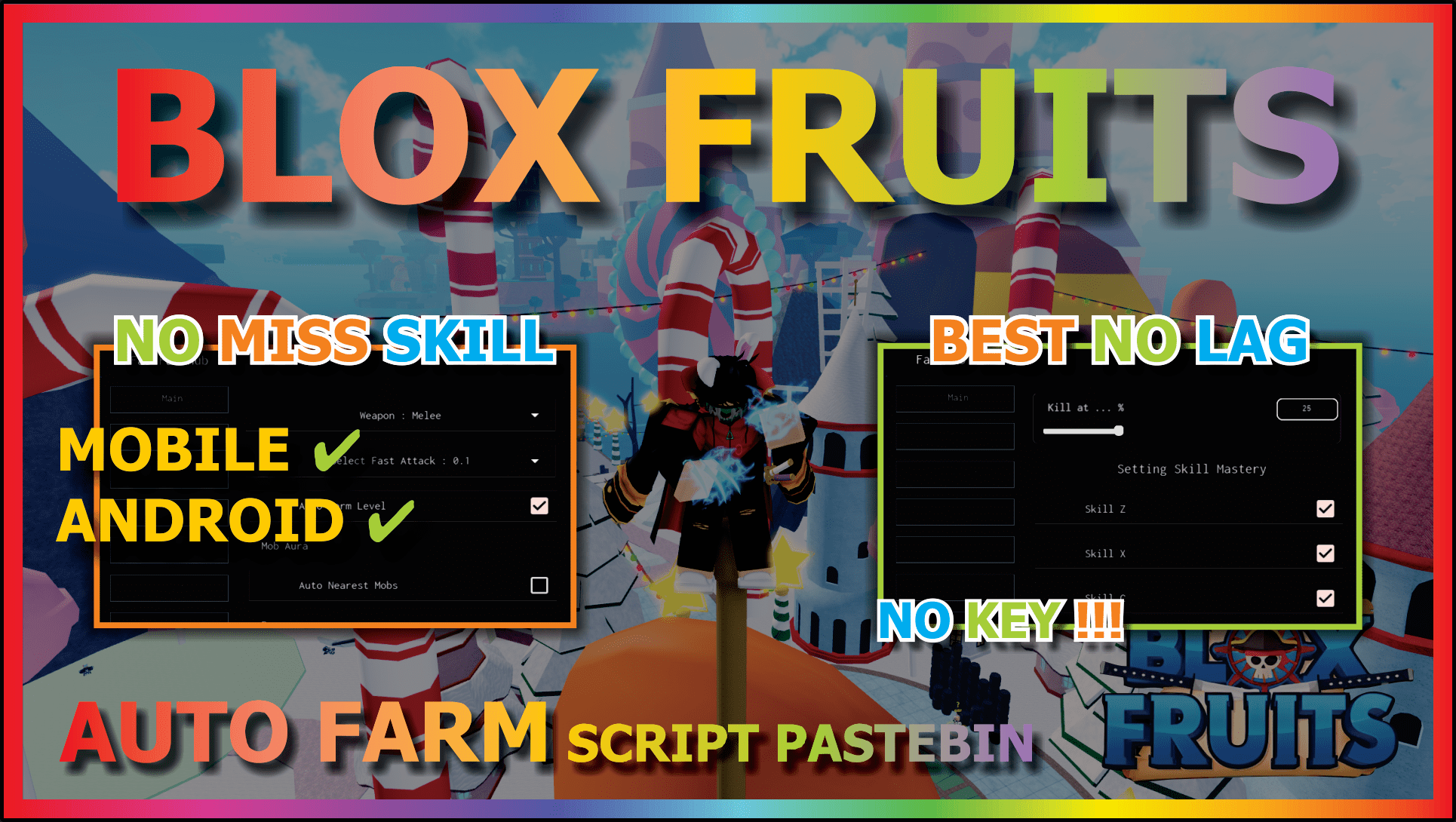 BLOX FRUITS Script Pastebin 2023 UPDATE 20 AUTO FARM, NO LAG SMOOTH