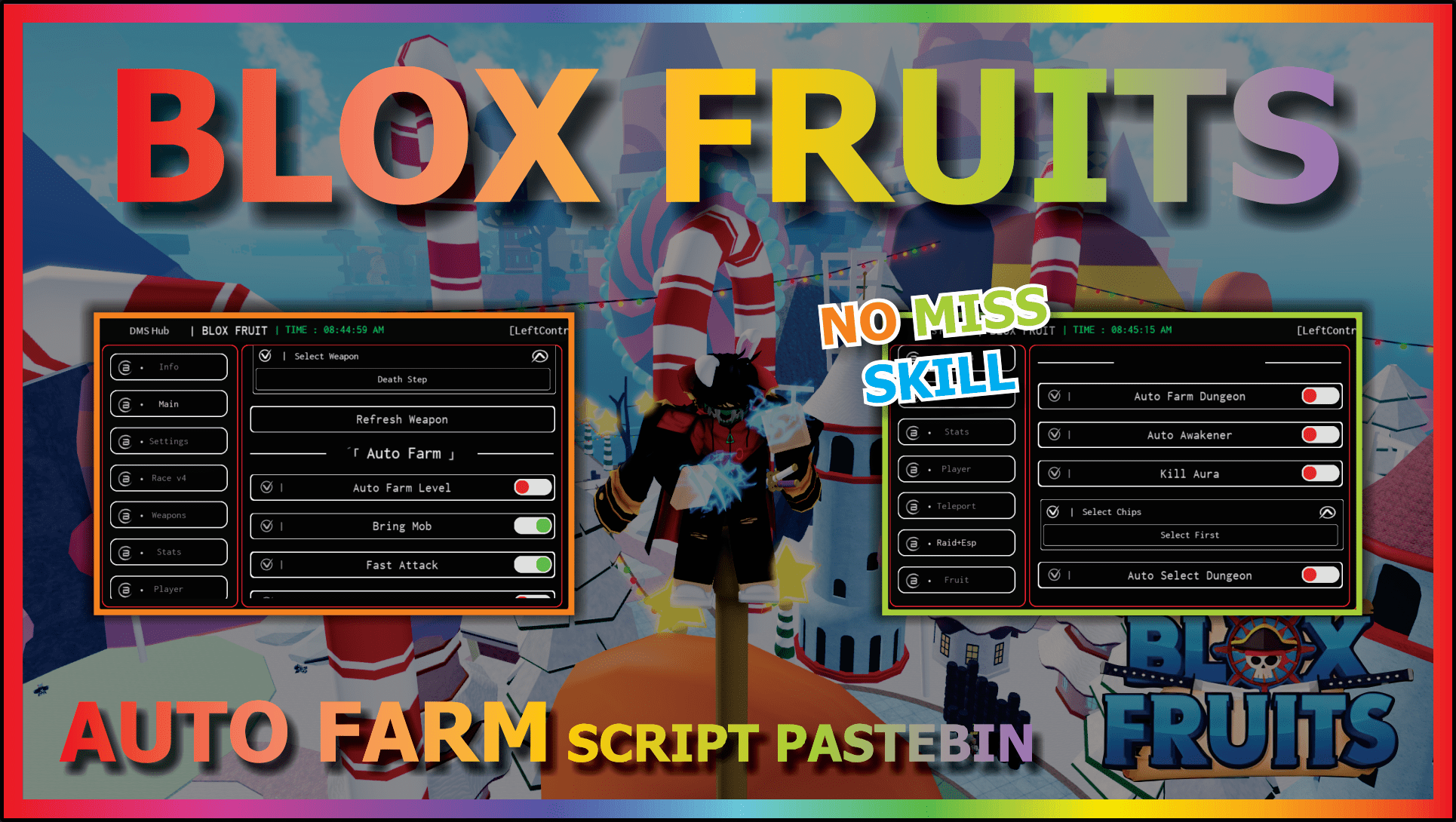 BLOX FRUITS Script Pastebin 2023 UPDATE 19 AUTO FARM, EXTRA MAGNET, FAST  ATTACK