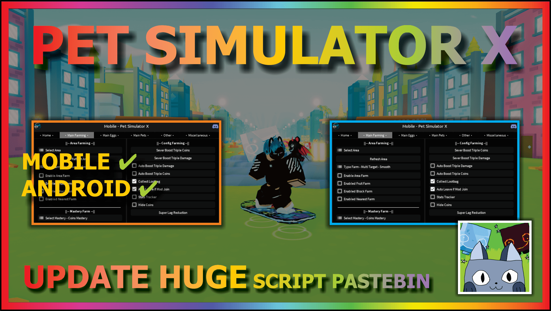Pet Simulator X [PETS DUPE, NEW AUTO-FARM MORE!] 2021 Scripts