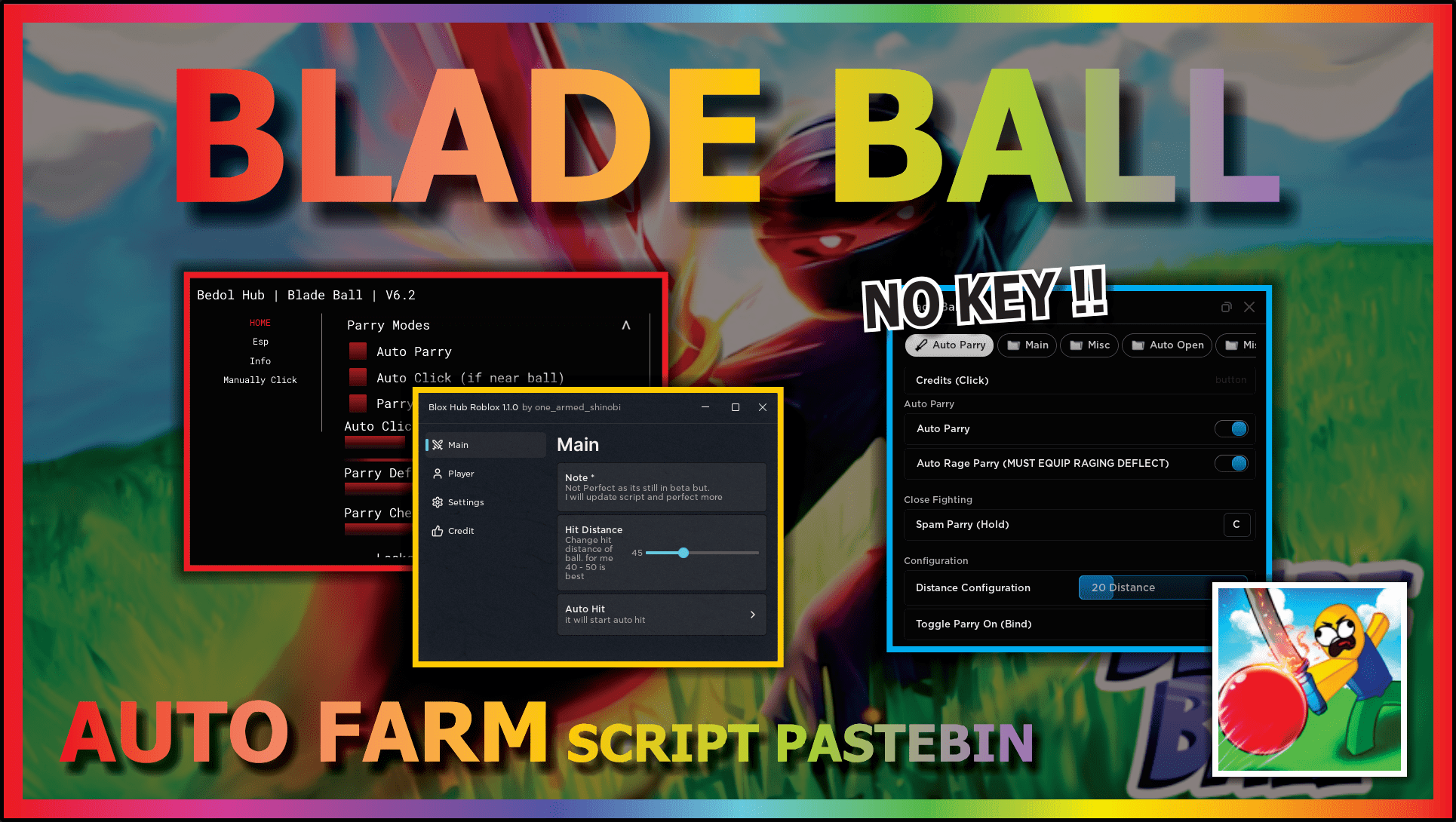 Desapego Games - Roblox > Script de Blade Ball 100% Seguro Sem key farmando  muito Win🏆 e dinheiro 💵