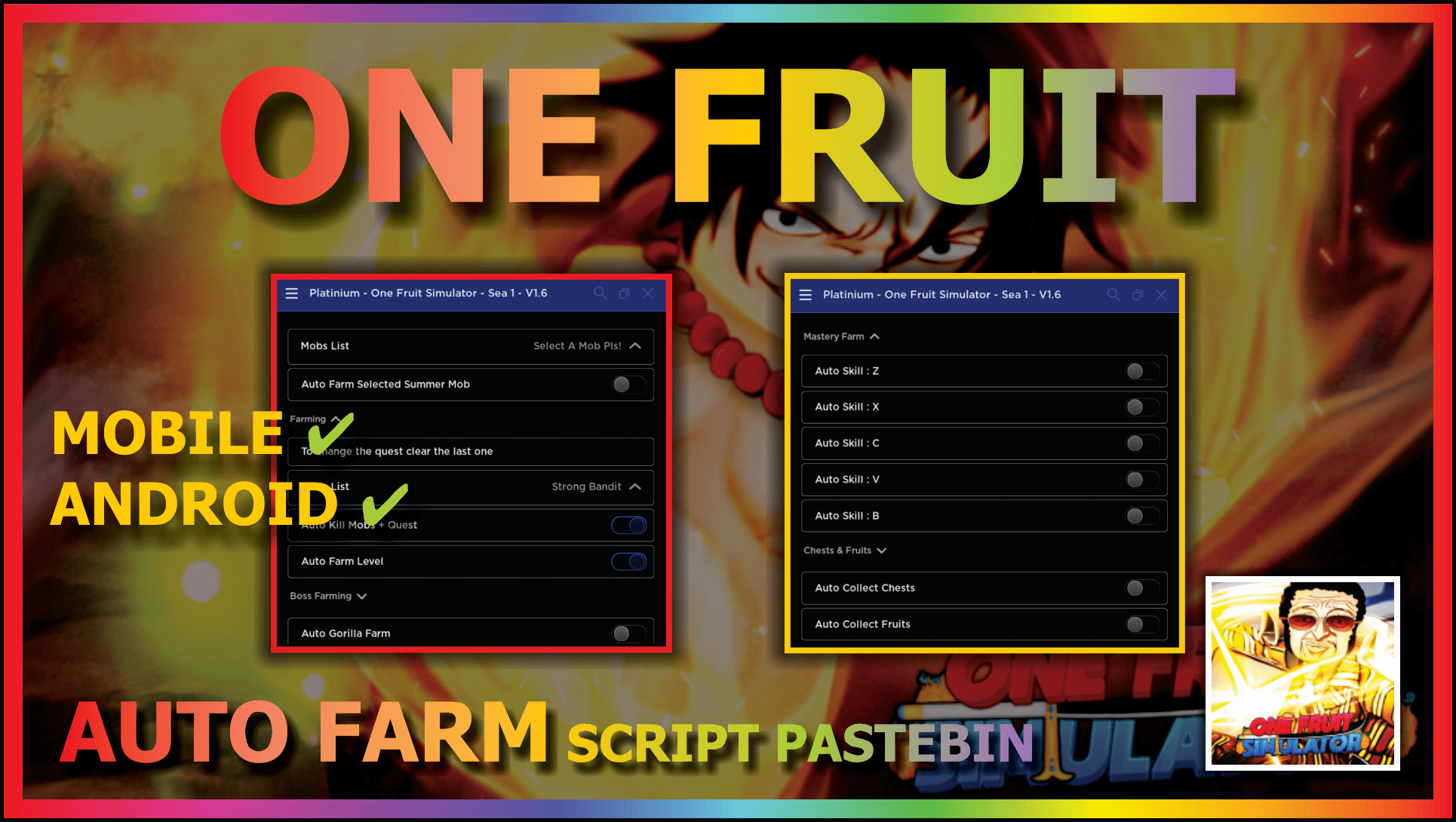 ONE FRUIT SIMULATOR – ScriptPastebin