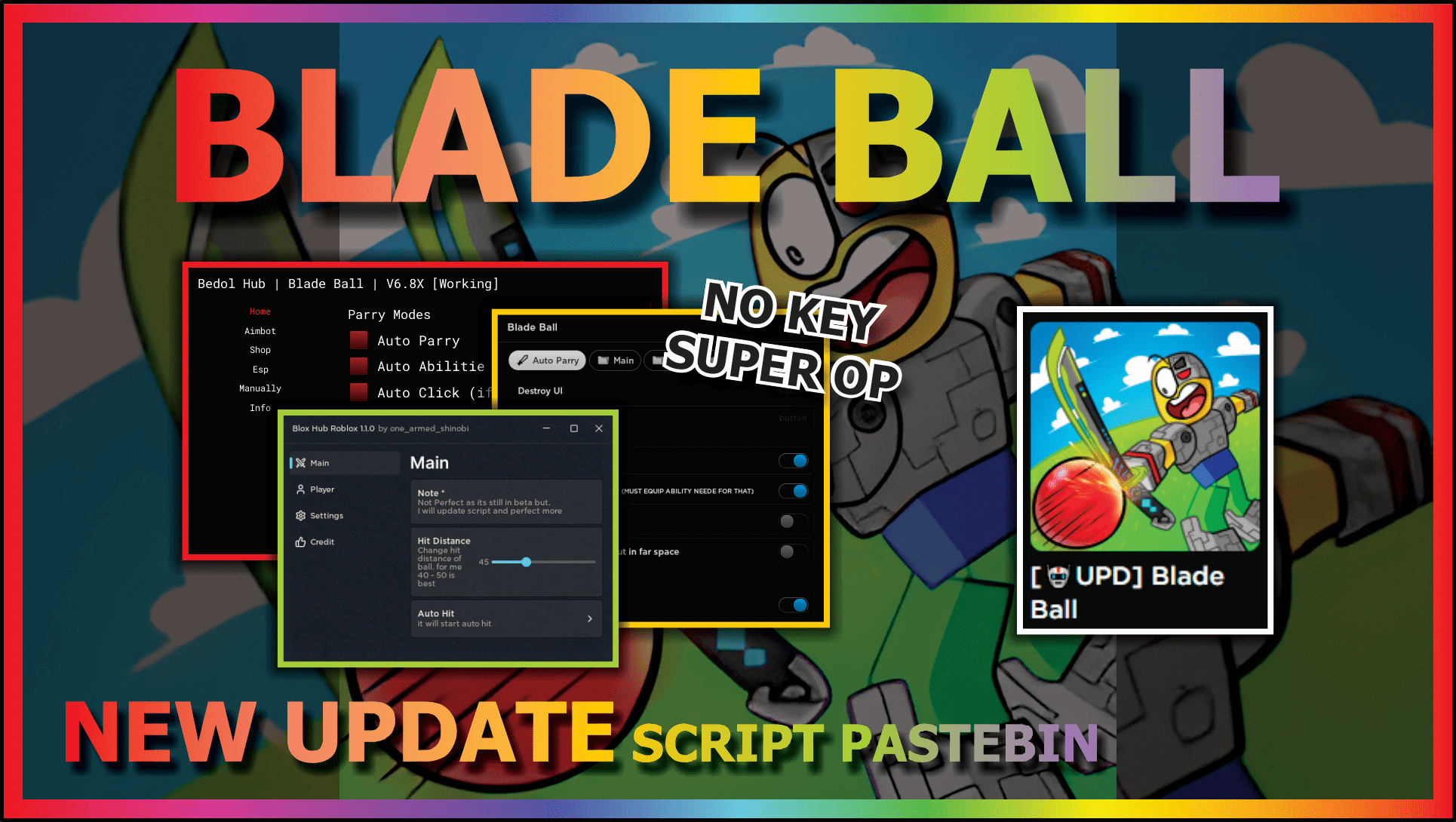NEW Blade Ball Scripts! Lazium Hub *LOADER!!!*