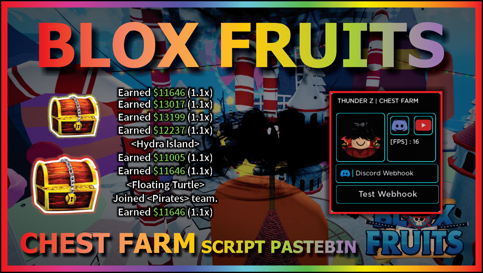 Blox Fruits THUNDER Z FREE HUB – DEVIL FRUIT SNIPER & MORE! – FREE EXPLOIT  AND MOBILE EXPLOIT SUPPORTED! –