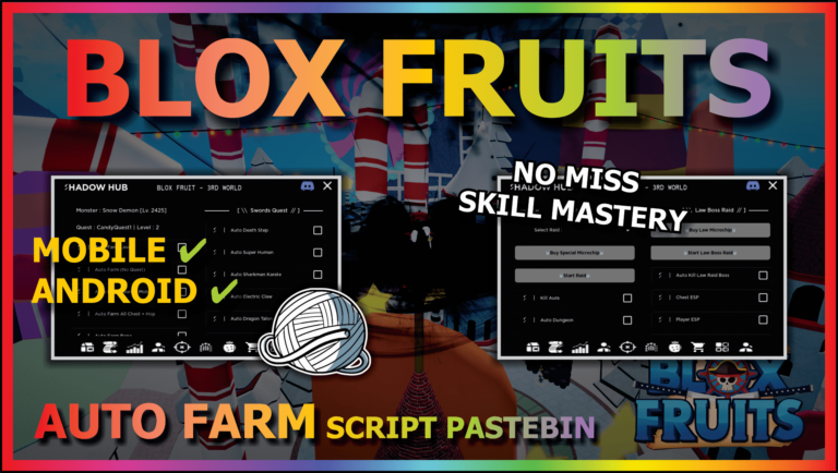 Shadow Hub Blox Fruits Script Download 100% Free