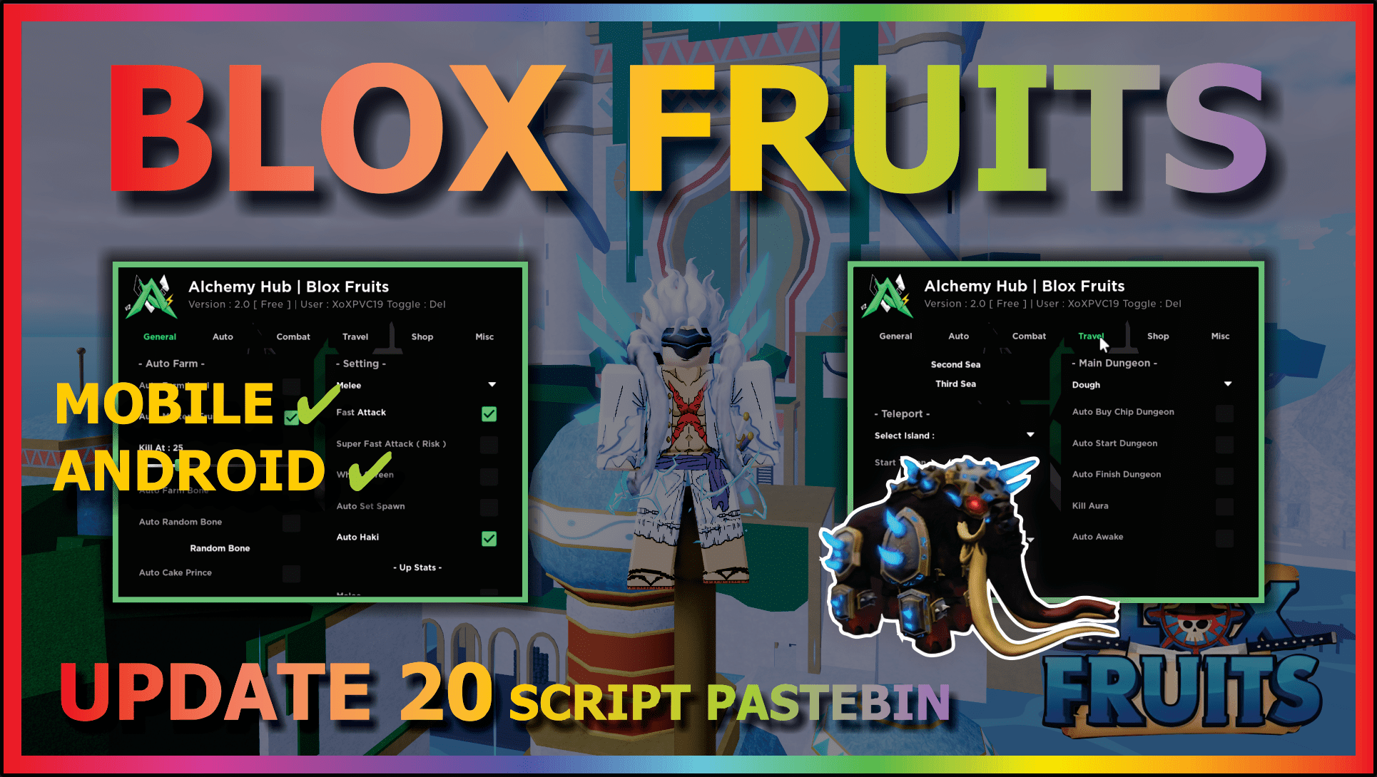 Blox Fruit Script Ghost Update 20 No Key AUTO FARM & GET GHOST FRUIT ! HOHO  HUB, RAID