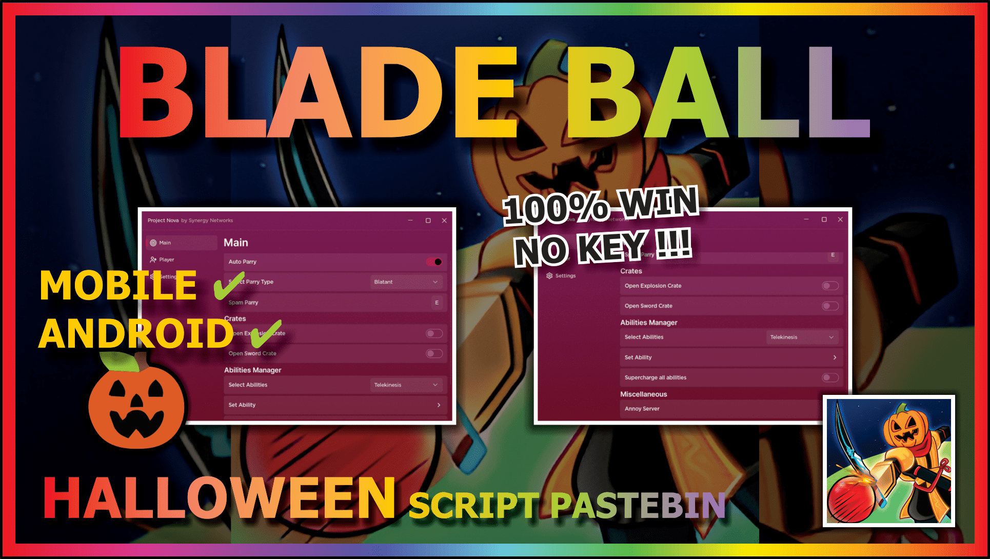 You are currently viewing BLADE BALL (100% WIN) 🎃