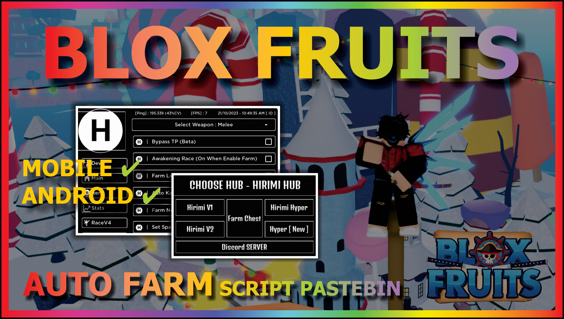 RIPPER Hub V3 Blox Fruits Script